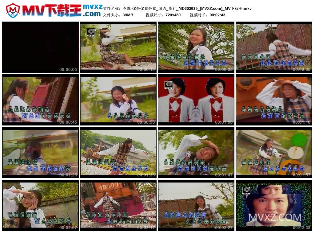 李逸-你是你我是我_国语_流行_MD302939